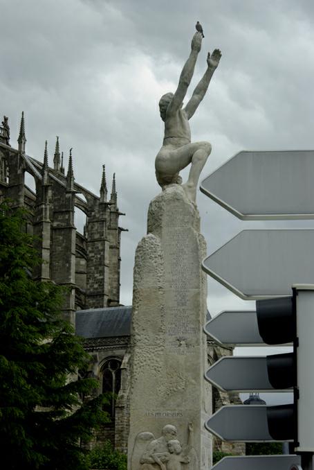 paysage urbain. Le Mans. photo michel ducruet