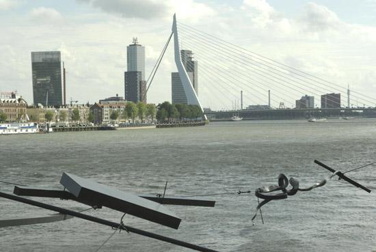 Rotterdam, view of the port, photo michel Ducruet