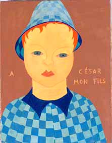 Cesar Ducruet. 1978. huile sur toile