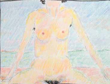michel ducruet. baigneuse .