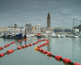 Le Havre. Port de plaisance. photo michel ducruet.
