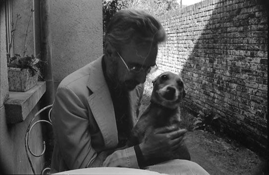 Jude Stefan et la chienne Wilma, Jude Stefan with Wilma
