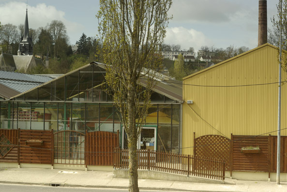 paysage banlieue, Bernay. photo michel ducruet