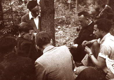 groupe de rflexion. Pre de la Chevasserie Mongr . 1933