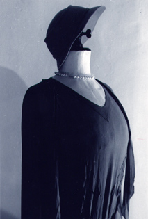 mannequin, robe 1928. photo michel Ducruet.