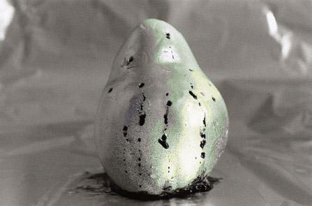 poire peinte, painted pear