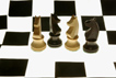 pions echecs, chess knights. photo michel ducruet